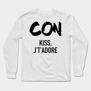 Conquistador - Con Kiss J't'adore Long Sleeve T-Shirt